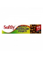 Egonex Softly ( Kilitli & Orta ) ( 10pcs ) Buzdolabı Poşeti*100=k