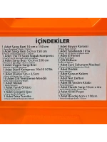 Egonex Super-bag Asr-5015 ( Büyük ) ( Plastik Çantalı ) İlk Yardım Seti ( Fırst Aıd Kıt )*12