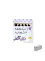 Egonex Taksun ( 5pcs ) ( Beyaz ) ( Lux ) Başörtü & Eşarp İğnesi*12x100