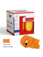 Egonex Tanex Turuncu Fiyat Etiketi 12x21mm*24x24