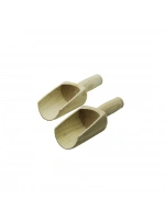 Egonex Taraklı Ahşap Trk-372 ( Ahşap Bambu ) ( Büyük ) Kürek Baharat ( Kaşık & Kürek )*12x20