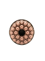 Egonex TAŞHAN T-0153 ( DÖKÜM ) ( GÖBEKLİ ) KEK KALIP ( ATOM ) ( ÇAP: 26CM  & DERİNLİK: 8CM )*12