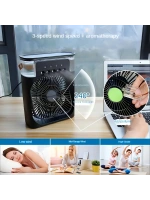 Egonex Taşınabilir Vantilatör Su Soğutmalı Masaüstü Usb Fan