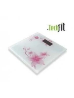 Egonex Techfit Tf-1053 Dijital Desenli Kare Cam Baskül Terazi*20