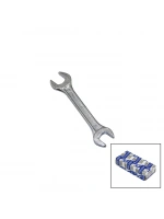 Egonex Tıtanıc Tools Doe Spanner Code-21 ( 12x13mm ) Açık Anahtar ( Drop Forged ) ( Double Open End Spaıner )*12x40