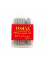 Egonex Tomax Pz2 X 75mm Yıldız Uçlu Bits *20x40