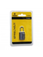 Egonex Tudor Td-8020 ( Şifreli ) ( 25mm ) Asma Kilit*12x20