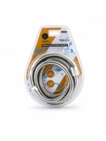 Egonex Tudor Tdr-213 ( Krom & Örgülü ) Vakumlu Duş Hortumu ( 150cm ) ( Vakumlu Ambalaj )*50