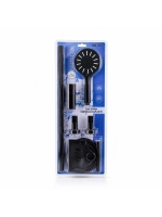 Egonex Tudor Tdr-257 ( Vakumlu & Siyah ) Lüx Sürgülü Duş Seti*25