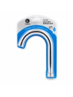 Egonex Tudor Tdr-285 ( Kuğu ) ( Evye & Lavabo ) Kısa Delta Mix Batarya Borusu ( Krom Kaplama & Vakumlu & Süzgeçli Uç)*50