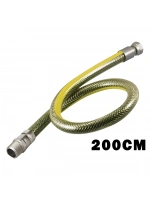 Egonex Turconn ( 200cm ) ( Doğalgaz Hortumu ) Flex Çelik Örgülü*25
