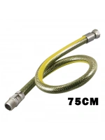 Egonex Turconn ( 75cm ) ( Doğalgaz Hortumu ) Flex Çelik Örgülü*50