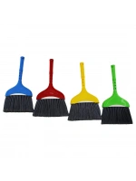 Egonex Urve Ur-3256 Lale ( No:3 ) Süpürge ( Renkli Plastik & Saptak Saplı )*30