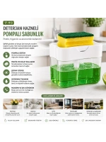 Egonex Urve Ur-3615 ( Sünger Hediyeli ) Deterjan Hazneli Pompalı Süngermatik*36