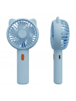 Egonex USB Şarjlı Mini El Fanı Mavi