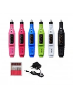 Egonex Varıable Speed-1043 Tırnak Bakım Makinesi Set (6pcs=oyma& Yönlendirme& Zımpara& Bileme& Parlatma& Sondaj) (2000-300rpm Hız)*100