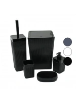 Egonex Vialex Columb Dvm Pls.elegance ( 5pcs ) Banyo Seti ( Çöp Kova & Wc Fırça & 2pcs Sabunluk & D.fırçalık ) Mix Koli*6=k