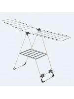 Egonex Vipas ( Focus ) ( Kanatlı ) ( Metal ) Çamaşır Kurutmalık ( Katlanır ) ( 15kg Asma Kapasitesi )*5=k