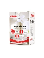 Egonex Vnt-005 Tavan Vantilatör & Avize Lamba (40w) ( Kumandalı ) ( 6knat ) Vese Vnt-005 (2in1)  *24