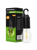 Egonex Wınnboss Ekl-06 G-912 ( Usb Şarjlı ) (seyyar Ampul Model=rustik) Kamp Lambası (mandallı Kanca Askılık) (3-kademe Işık)*120