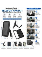 Egonex Wınnboss Wn-3015 Ds-mt1 Motorcycle Bracket( Motorsiklet ) Telefon Tutucu ( 5.5 - 6.2 )*100