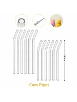 Egonex Yakut-12964 ( Cam ) Pipet ( 19.5cm ) ( Poşetli Ambalaj )*25x48