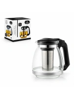 Egonex Yakut-8510 ( 700ml ) ( Cam ) Demlik ( Çelik Süzgeç & Plastik Kulp-kapak)*48