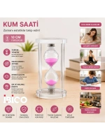 Egonex Yeni İbico İ12-256 (cam) Kum Saati*96