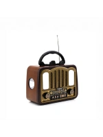 Egonex Yuegan Platoon Pl-4702 ( Şarjlı & Nostalji ) ( Bluetooth ) ( İbreli ) Fm Radyo ( Mp3 Usb & Tf Player ) Speaker*30