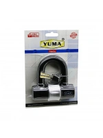 Egonex Yuma Ym-740-v ( Çok Amaçlı ) ( Çelik & U Bar & Kelepçe Disk ) Anahtarlı Asma Kilit*40