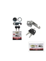 Egonex Yuma Ymk-708-m ( Oval & Mandallı ) ( Dolap & Çekmece ) Kilit ( 20mm )*12x20