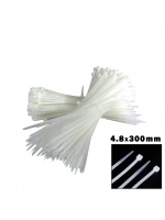 Eltaş ( Beyaz ) ( 4.8x300mm ) Plastik Cırt Kelepçe ( 100pcs )*150