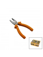 Eltos Etp-181 ( 180mm ) ( Dövme Çelik ) Pense ( Lüx Turuncu Plastik Saplı )*6x12