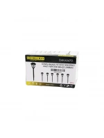Emka Max-5470 (2pcs) (dikey Ferforje) (güneş Enerjili Solar Led) (gece Sensör) Bahçe Lambası (10x10)x13cm+çubuk=44cm)*60