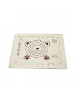 Enfa Enf-1007 ( Dikdörtgen ) ( 40x50cm ) ( Renkli Silikon ) Hamur Matı ( Ölçek Çizimli ) ( 240gr )*100