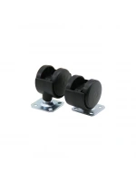 Erect Erc-005 ( Düz Döner Tablalı & 40mm ) Çiftli Plastik Teker*10x30