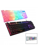 Everest Kb-24 ( Gökkuşağı Işıklı ) ( Usb Kablolu ) Oyuncu Klavye ( 155cm Kablo )*20