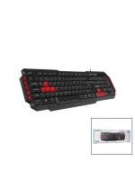 Everest Kb-g7-armor ( Usb Kablolu ) Oyuncu Klavye ( Renkli Oyun Tuşları & Multimedya Tuşları ) ( 150cm )*20