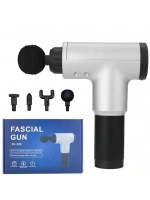 Fascial Gun Rh-320 6 Kademe Hız Ayarlı, 4 Parça Başlıklı, Usb Şarjlı, Masaj Tabanca Aleti