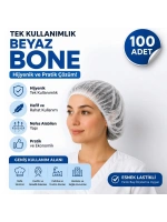 Florex-1002 ( 100pcs ) Cerrahi & Hijyen & Aşcı Kafa Bonesi ( Kutulu Paket )*24