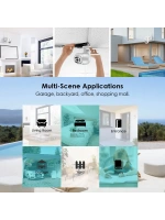 Full Hd 1080p Ip66 Wifi Akıllı Haraket Sensörlü Takip 4x Zoom Su Geçirmez Ip Kamera