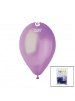 Gemar Gm-110-63 ( Lavender ) ( Metalik & Lila ) Balon ( 11 & 28cm ) ( 100pcs )*1x50