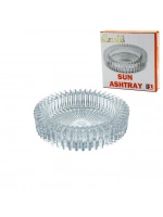 Glass Elmas Sun Ashtray Mr-813 Güneş ( Yuvarlak ) ( Cam ) Küllük*24