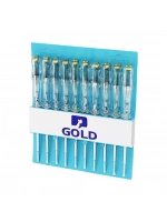 Gold ( Düz ) Kontrol Kalemi Klemens Çelik Uçlu*10x50