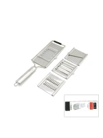 Grater Dmr-4703 ( 3in1 ) Lüx Metal Rende ( Tak--çıkar= Rende & Soyacak & Dilimleme Başlıklı )*60