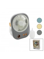 Hasuba Hs-284 Bjj-566 (su Spreyli) (usb Mini Fan) (15.5x12cm) Masa Üstü (usb Şarjlı) (2in1 Kulp=taşıma & Duruş) (3 Kademe Hız)*120
