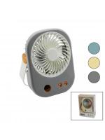 Hasuba Hs-285 Portable Table (mini Fan) Masa Üstü (usb Şarjlı) (ışıklı) (2in1 Kullanım Kulp=taşıma & Duruş) (3 Kademe Hız) (15.7x11.8cm)*120