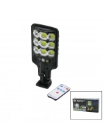 Hi Sheen Solar Inductıon Hs-8037-b (9 Led) (solar & Kumandalı) (sensörlü) Bahçe Kamp Lambası (18650 & 1200ma)*80