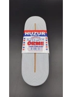 Huzur ( Beyaz & 2.5cm ) Paça Lastik Geniş 10mt.*30