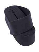 Huzur ( Siyah & 3cm ) Paça Lastik Geniş 10mt.*30